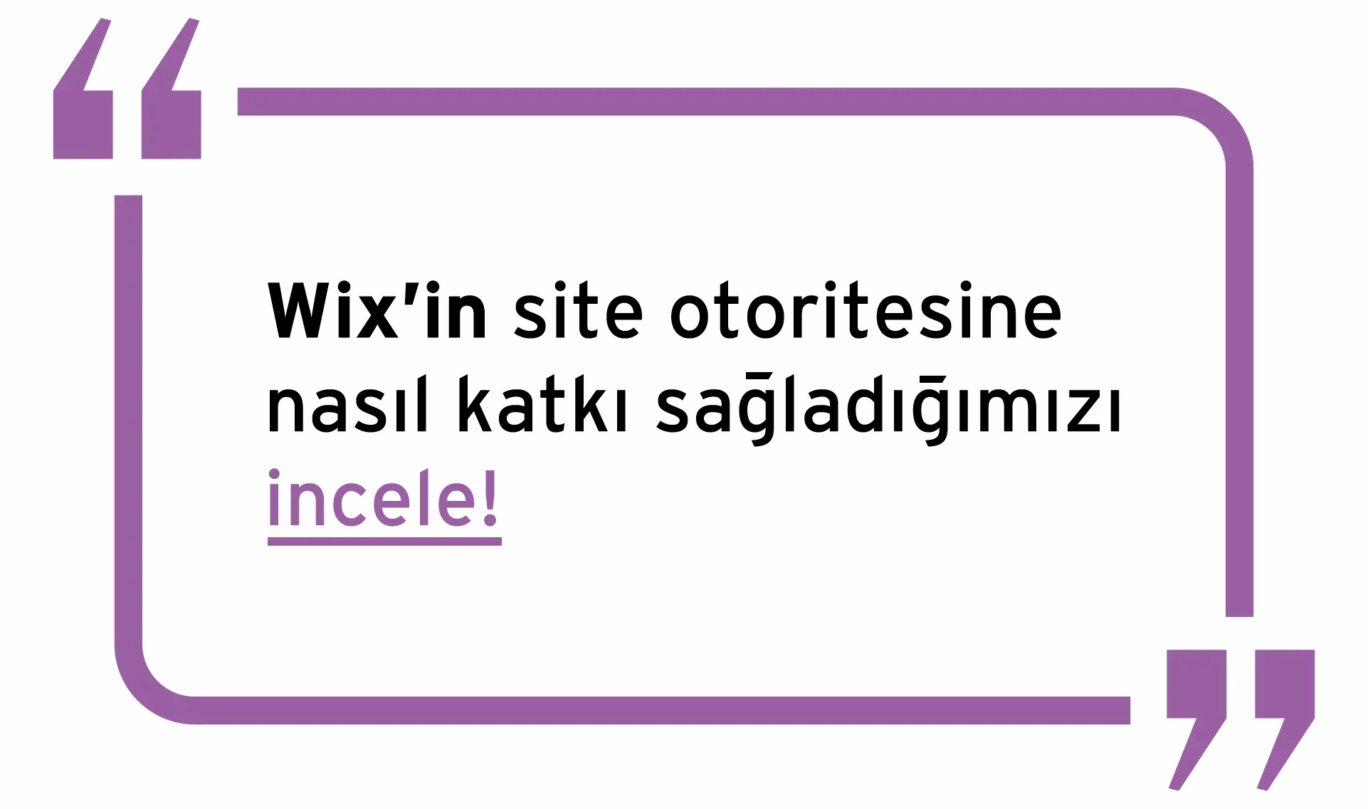WIX Off-Page SEO Hizmeti